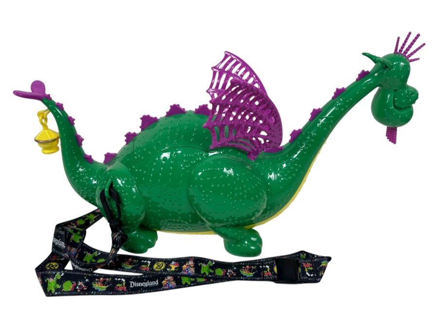 Disney Parks Disneyland Main Street Electrical Parade Light Up Elliott Dragon Popcorn Bucket 16W X 9H