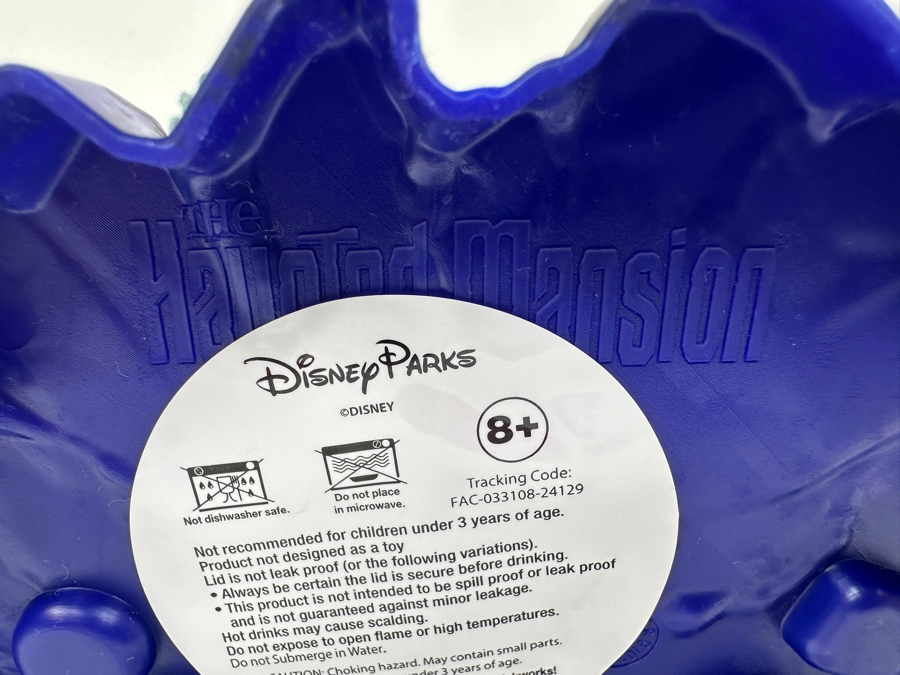 Disney Parks Haunted Mansion Hatbox Ghost Sipper 7'W x 10.5'H [Photo 13]