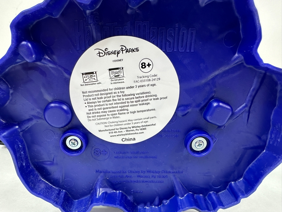 Disney Parks Haunted Mansion Hatbox Ghost Sipper 7'W x 10.5'H [Photo 11]