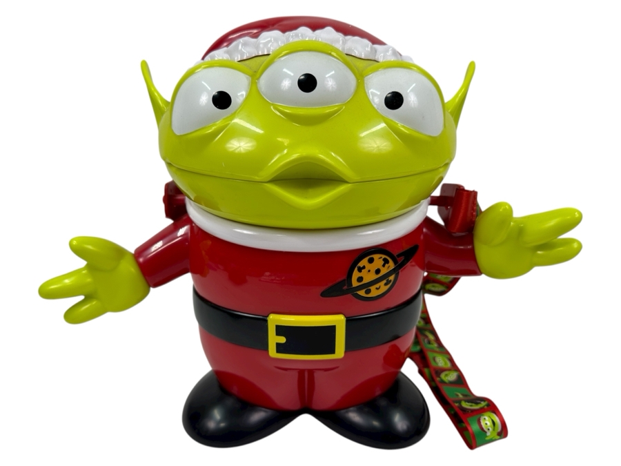 Disney Parks Toy Story Alien Santa Popcorn Bucket 13'W x 10'H