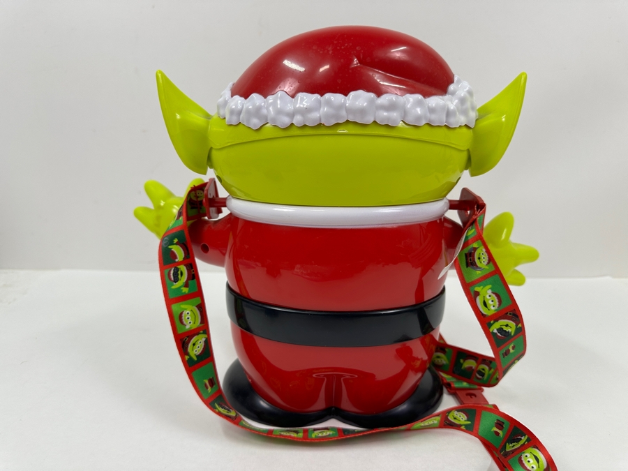 Disney Parks Toy Story Alien Santa Popcorn Bucket 13'W x 10'H [Photo 4]