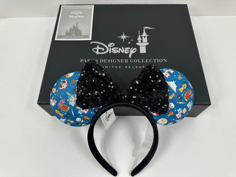 Limited Release Loungefly Disney Parks Designer Collection Minnie Ears Headband [Photo 8]