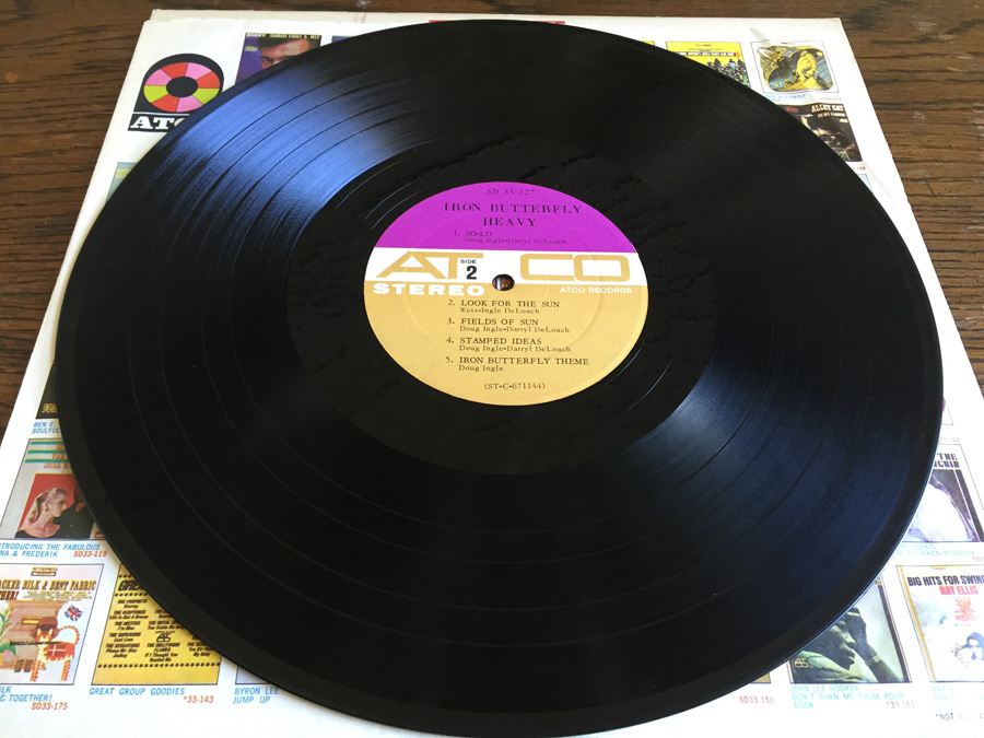 Iron Butterfly ‎- Heavy - ATCO Records ‎- SD 33-227 [Photo 5]