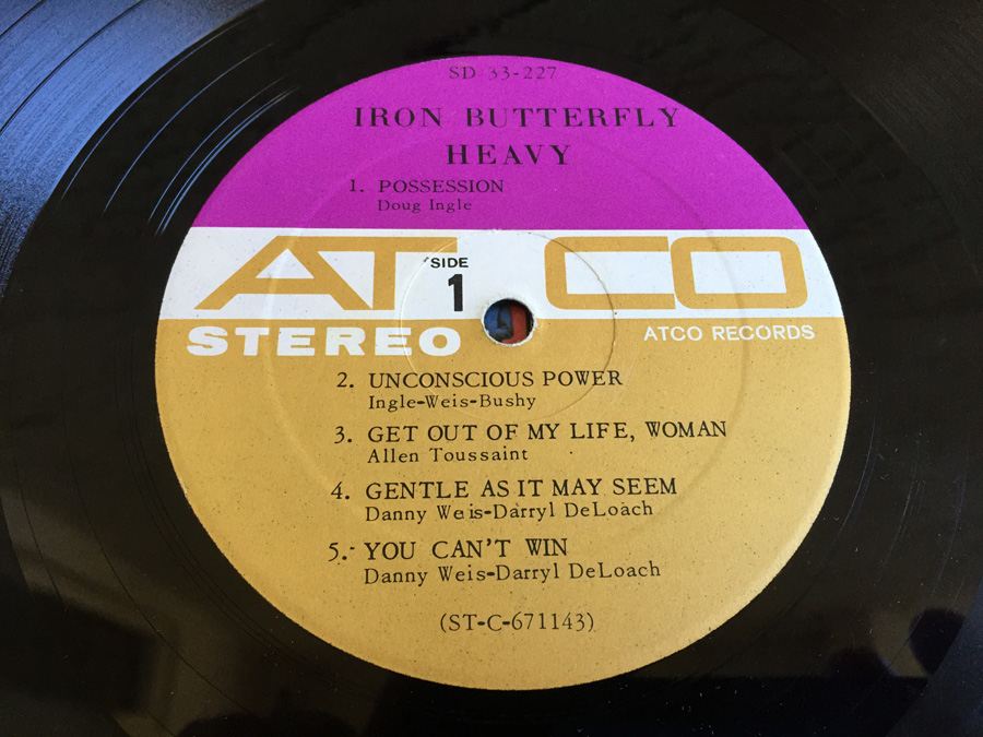 Iron Butterfly ‎- Heavy - ATCO Records ‎- SD 33-227 [Photo 4]