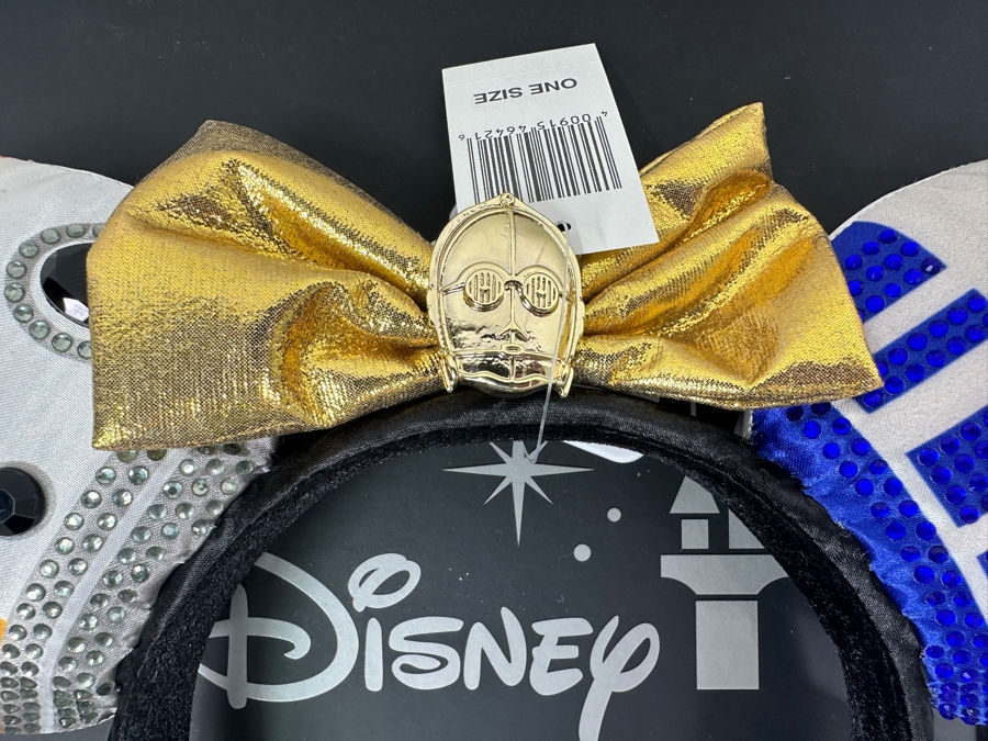 Disney Parks Designer Collection Star Wars Droid Ears Headband, Designed by actress Ashley Eckstein for Her Brand, Her Universe.  [Photo 4]