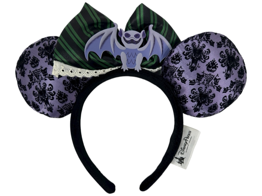Disney Parks The Haunted Mansion Ghost Ears Headband 