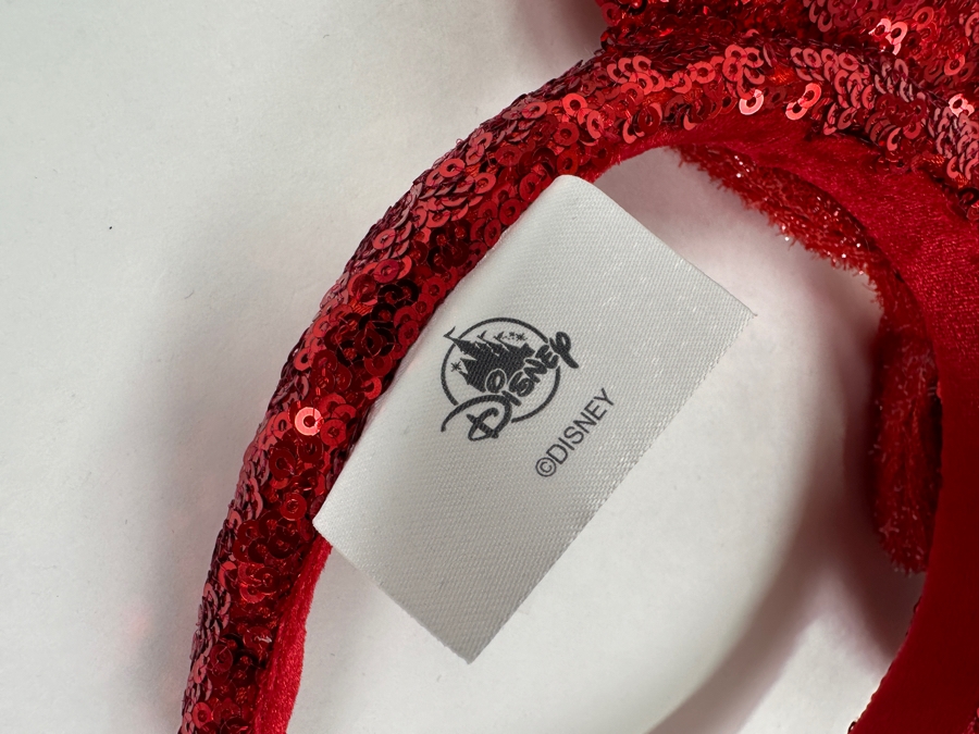 Disney Parks Minnie Mouse Red Sequined Ears Headband [Photo 4]