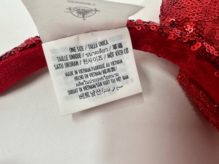 Disney Parks Minnie Mouse Red Sequined Ears Headband [Photo 5]