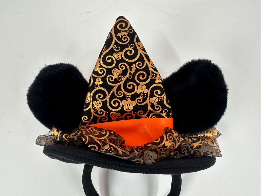 Disney Parks Minnie Mouse Halloween Witch Hat Ears Headband [Photo 3]