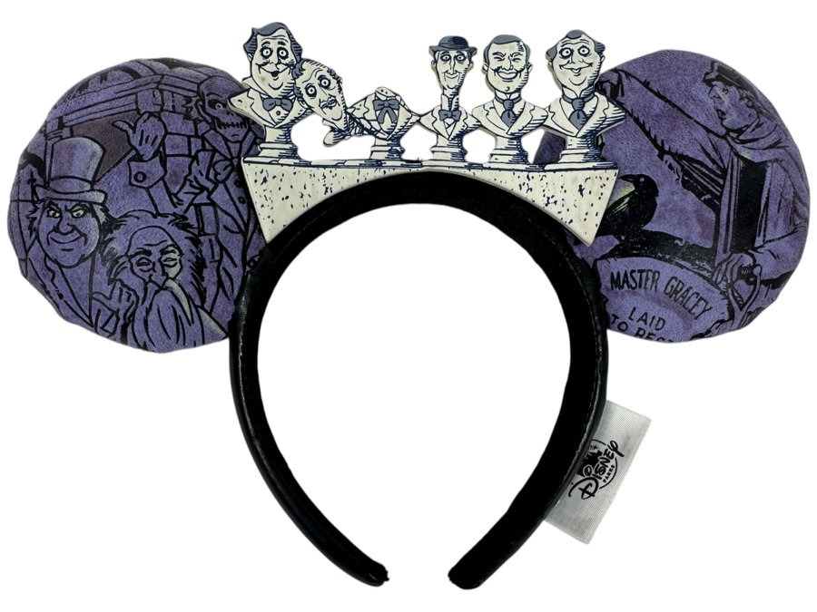 Disney Parks The Haunted Mansion Graveyard Ears Headband
