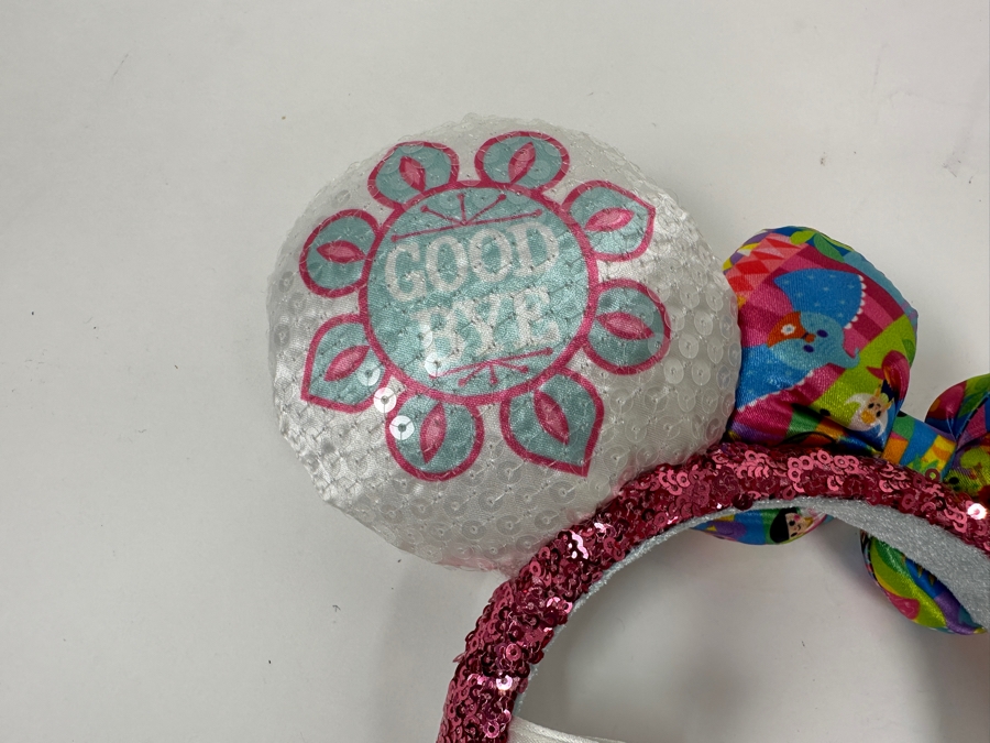 Disney Parks Minnie Mouse 'It's a Small World' Sequined Ears Headband [Photo 6]