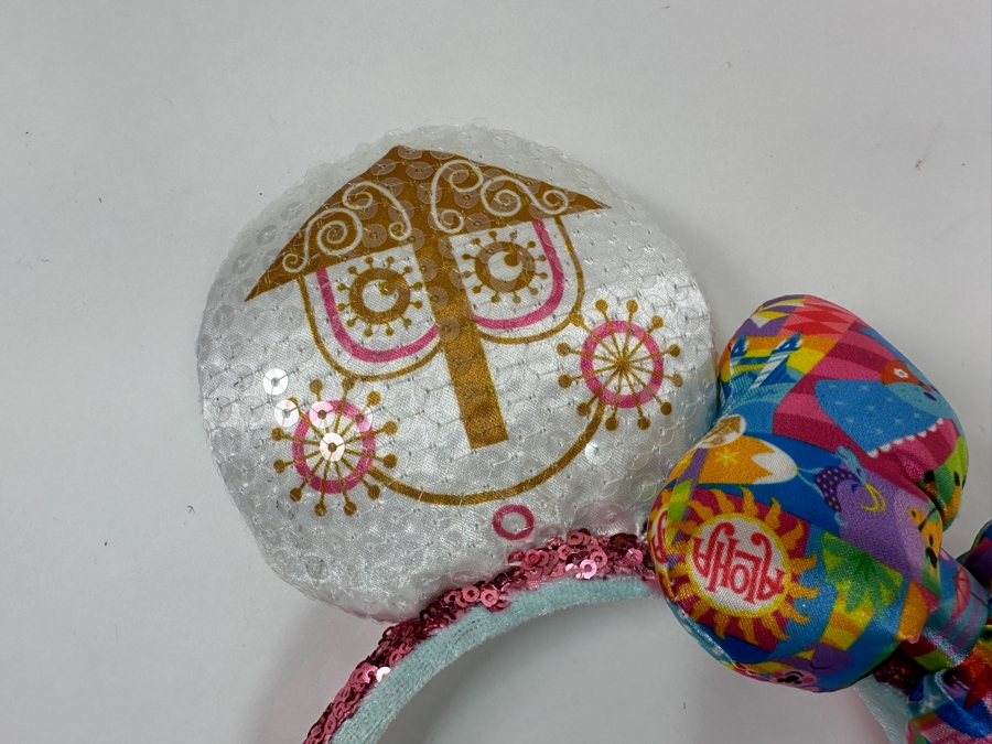 Disney Parks Minnie Mouse 'It's a Small World' Sequined Ears Headband [Photo 2]