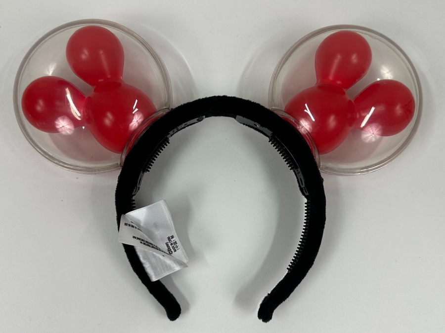 Disney Parks Mickey Mouse Red Balloon Light-Up Best Day Ever Ears Headband [Photo 4]