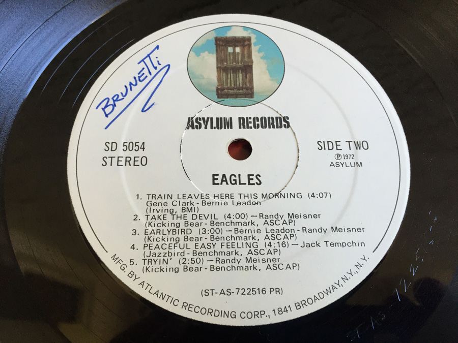 Eagles ‎- Eagles - Asylum Records ‎- SD-5054 - Gatefold  [Photo 8]