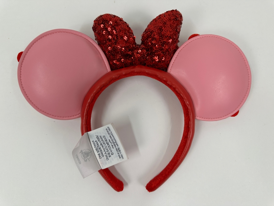 Disney Parks Minnie Mouse Floral Ears Headband [Photo 3]