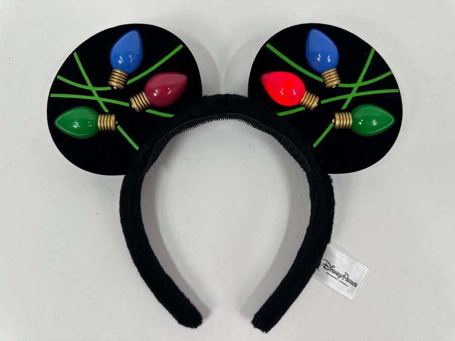 Disney Parks Mickey Mouse Holiday Themed Ears Headband [Photo 3]