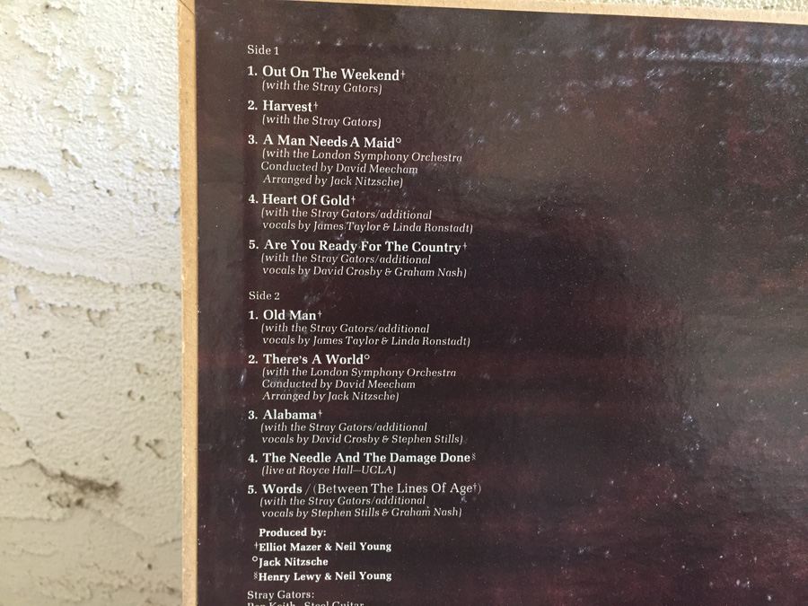 Neil Young ‎- Harvest - Reprise Records ‎- MS 2032 [Photo 4]