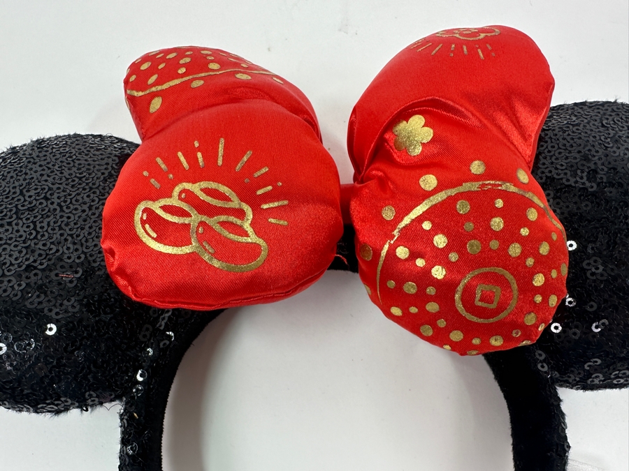 Disney Parks Minnie Mouse 2019 Lunar New Year Celebration Ears Headband [Photo 2]