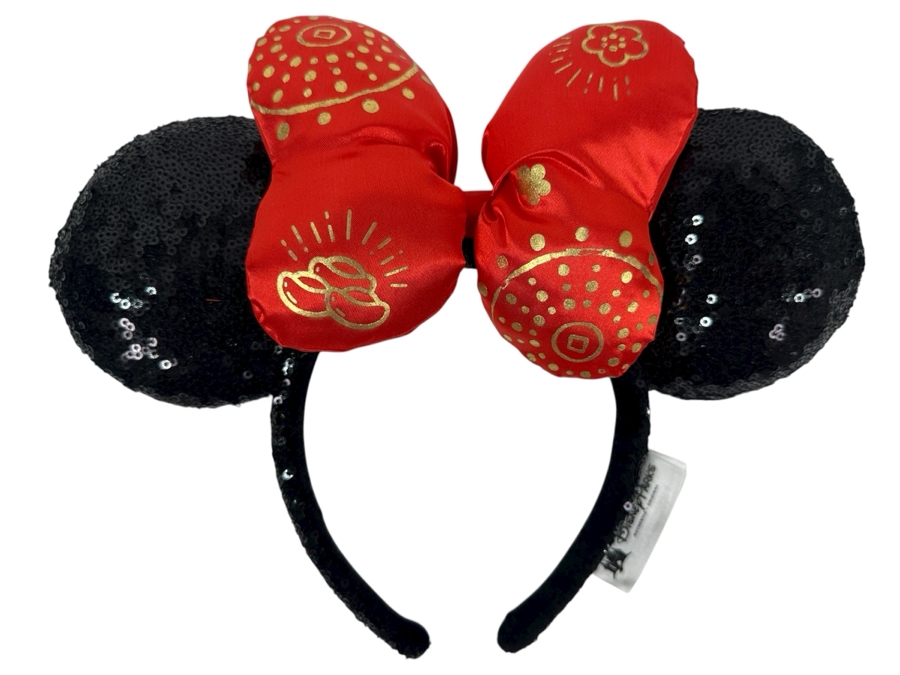 Disney Parks Minnie Mouse 2019 Lunar New Year Celebration Ears Headband