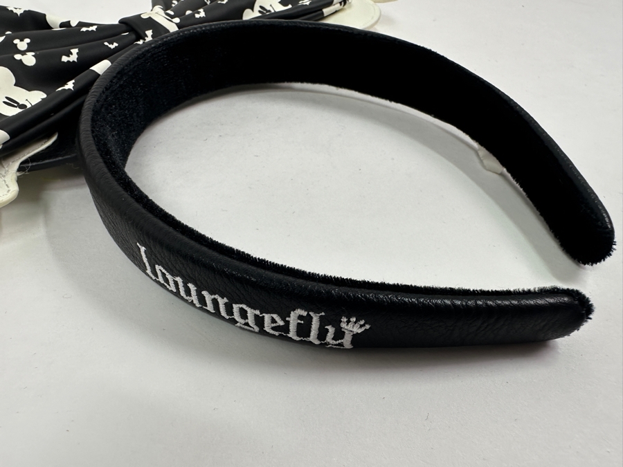 Disney Parks Loungefly X Mickey Ghost Glow in the Dark Ears Headband [Photo 3]