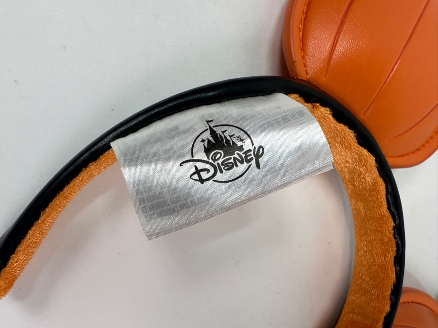 Disney Parks Mickey Mouse Halloween Pumpkin Ears Headband [Photo 4]