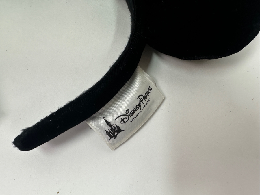 Disney Parks 2017 Minnie Mouse Halloween Skull Brooch Black and Purple Ears Headband [Photo 4]