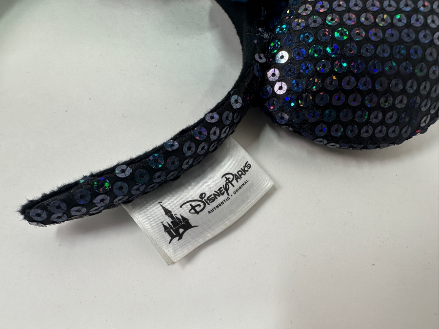 Disney Parks 2017 Minnie Mouse Moon and Stars Sequin Ears Headband [Photo 4]