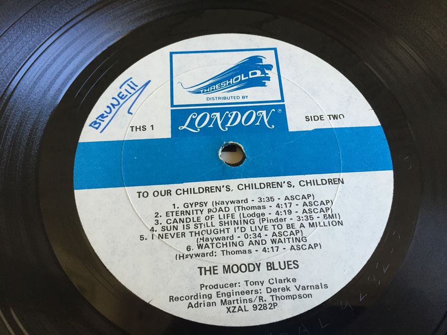 Moody Blues, The ‎- To Our Children's Children's Children - Threshold Records ‎- THS 1 [Photo 7]