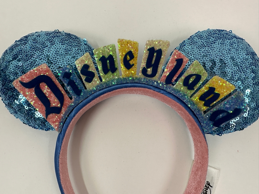 Disneyland Resort Minnie Mouse Marquee Sequin Ears Headband [Photo 2]
