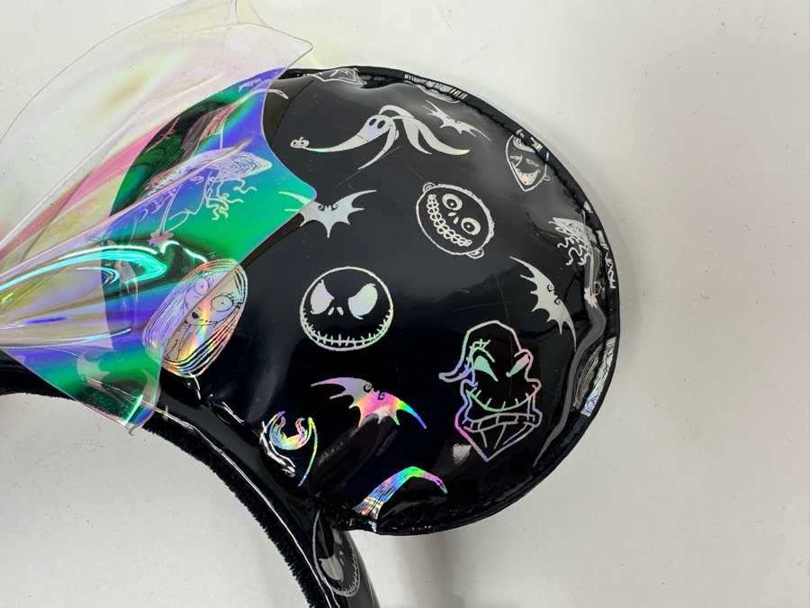 Disney Parks Loungefly The Nightmare Before Christmas Holographic Ears Headband [Photo 4]