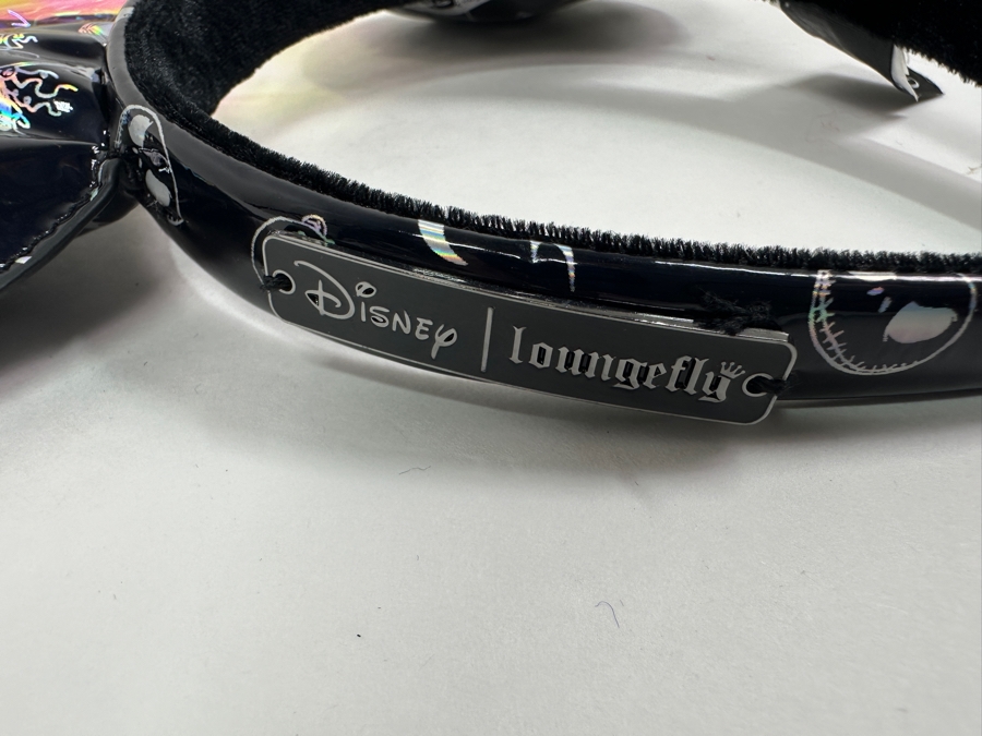 Disney Parks Loungefly The Nightmare Before Christmas Holographic Ears Headband [Photo 5]