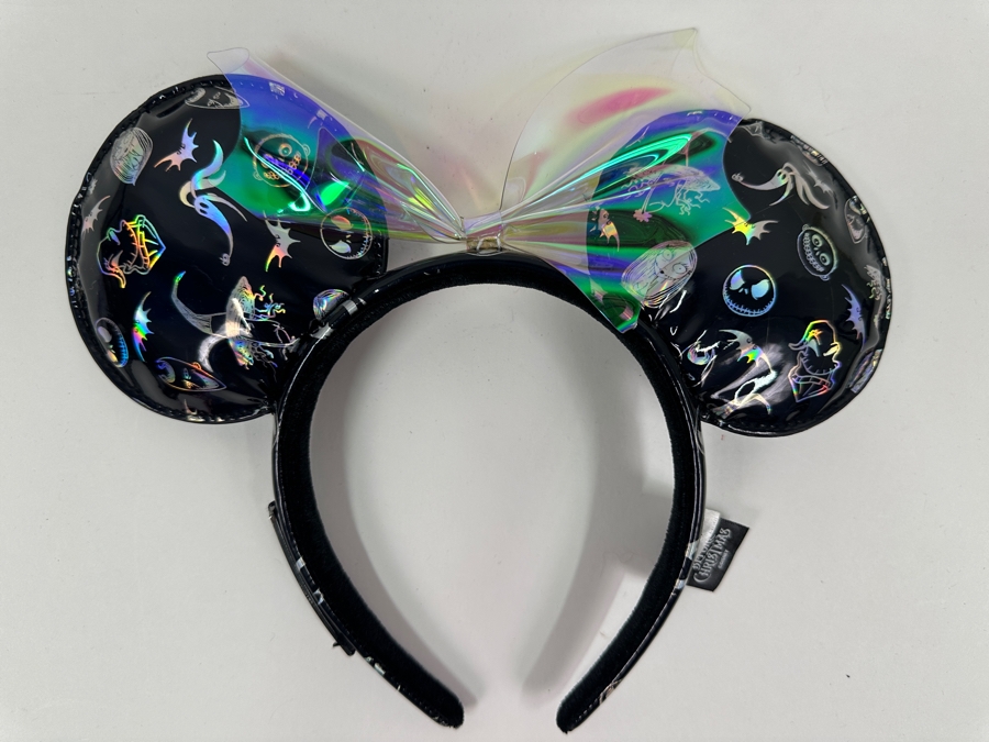 Disney Parks Loungefly The Nightmare Before Christmas Holographic Ears Headband [Photo 2]