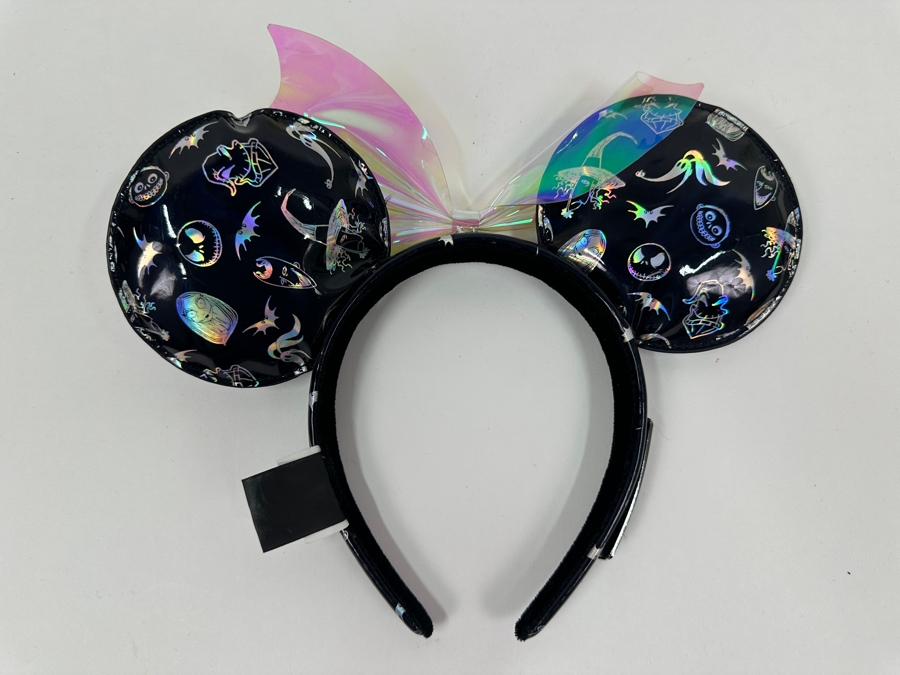 Disney Parks Loungefly The Nightmare Before Christmas Holographic Ears Headband [Photo 7]
