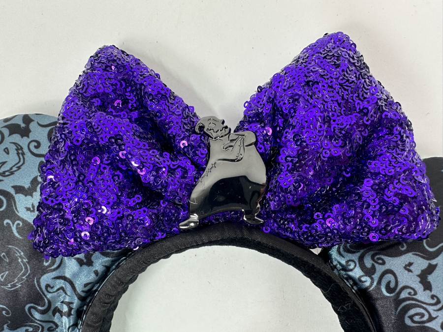 Disney Parks Minnie Mouse 2019 Nightmare Before Christmas Oogie Boogie Bash Ears Headband [Photo 2]