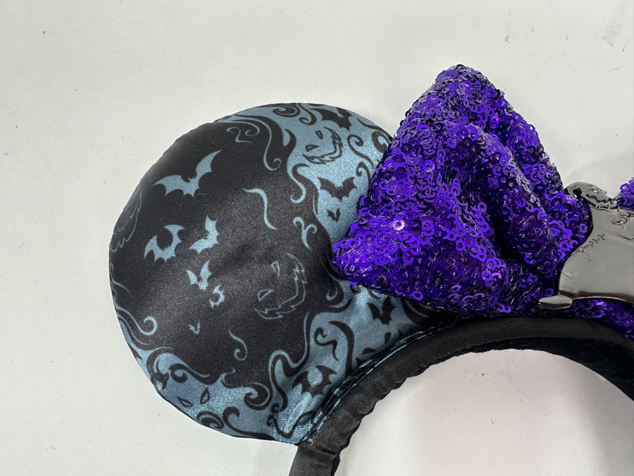 Disney Parks Minnie Mouse 2019 Nightmare Before Christmas Oogie Boogie Bash Ears Headband [Photo 3]