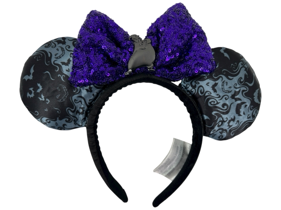 Disney Parks Minnie Mouse 2019 Nightmare Before Christmas Oogie Boogie Bash Ears Headband