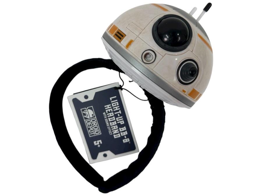 Disney Parks Star Wars BB-8 Light-Up Headband with Sound Effects