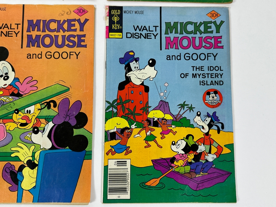 (6) Vintage Gold Key Walt Disney Mickey Mouse And Goofy Comic Books [Photo 5]
