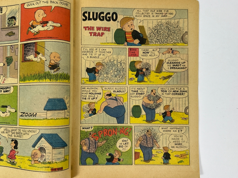 Vintage 1960 Dell Comics Tip Top Comics No. 222 Featuring Peanuts & Nancy And Sluggo [Photo 9]