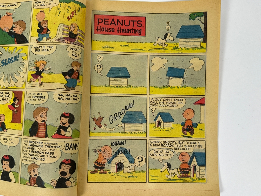 Vintage 1960 Dell Comics Tip Top Comics No. 222 Featuring Peanuts & Nancy And Sluggo [Photo 8]
