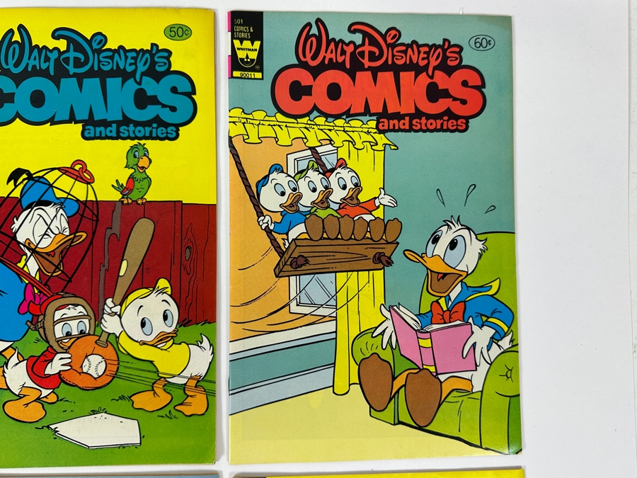 (6) Vintage Gold Key / Whitman Walt Disney's Comics And Stories Comic Books [Photo 3]