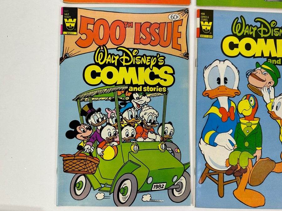 (6) Vintage Gold Key / Whitman Walt Disney's Comics And Stories Comic Books [Photo 4]