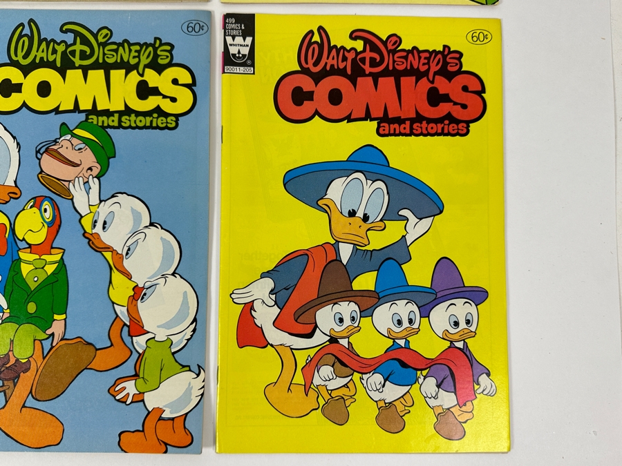 (6) Vintage Gold Key / Whitman Walt Disney's Comics And Stories Comic Books [Photo 6]