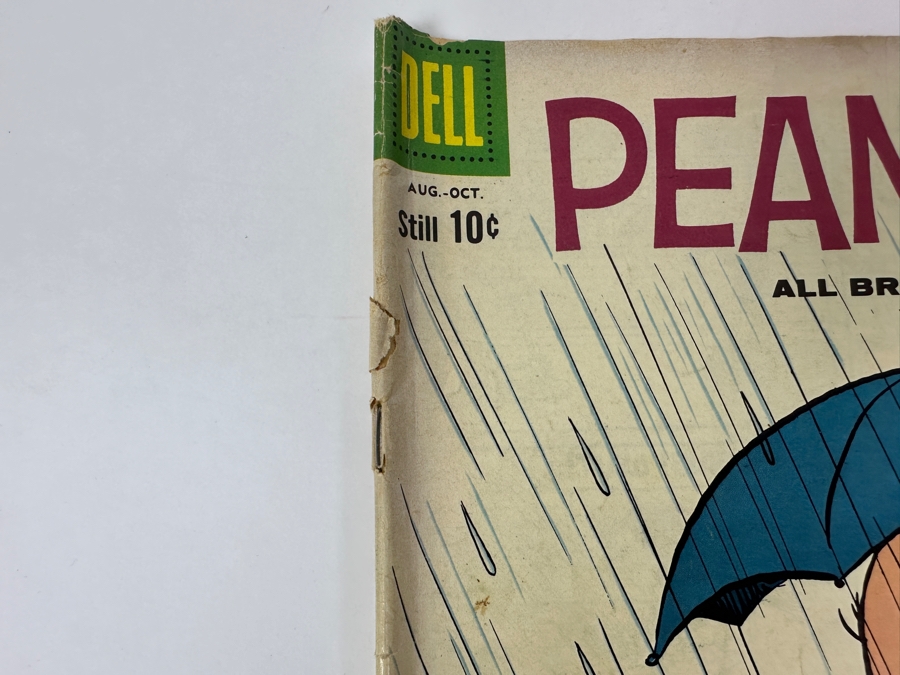 Vintage 1960 Dell Comics Peanuts #6 10 Cent Comic Book [Photo 2]
