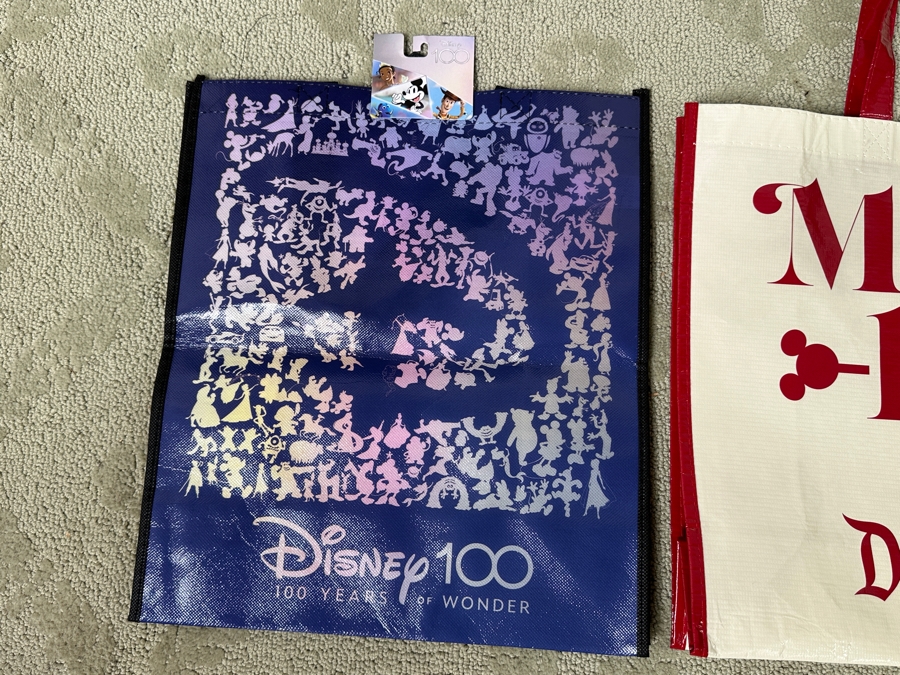 (3) Disneyland Resort Tote Bags: Disney 100, Magic Key Disneyland And Halloween 2012 [Photo 5]
