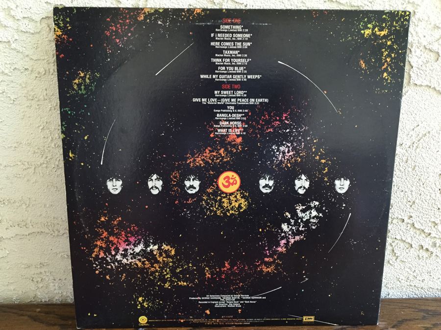 George Harrison ‎- The Best Of George Harrison - Capitol Records ‎- ST-11578 [Photo 2]