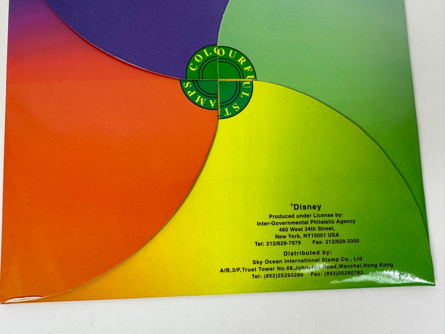 Disney Mint Postage Stamps: Limited Edition Mickey Visits China Stamp Sheet From 1996 China 9th Asian International Philatelic Exhibition And Mickey And Minnie At The Moon Festival Stamp Maldives [Photo 7]