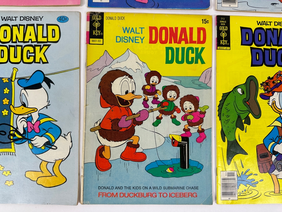 (6) Vintage Gold Key Walt Disney Donald Duck Comic Books [Photo 4]