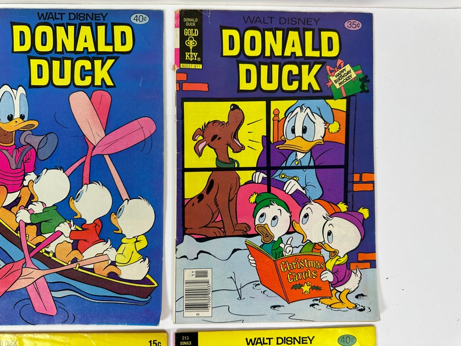 (6) Vintage Gold Key Walt Disney Donald Duck Comic Books [Photo 3]