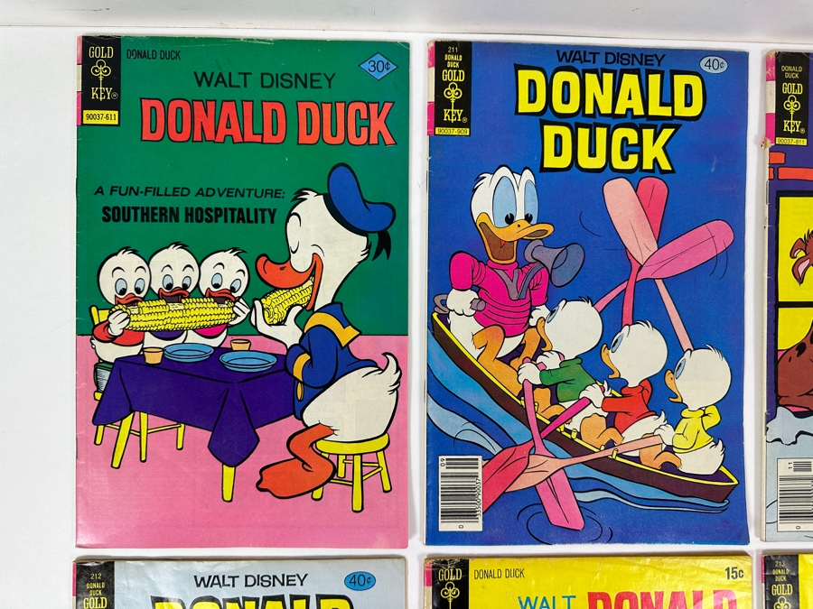 (6) Vintage Gold Key Walt Disney Donald Duck Comic Books [Photo 2]